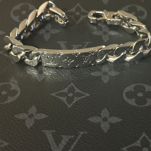 Louis Vuitton Silver Bracelet - Picture 1 of 6